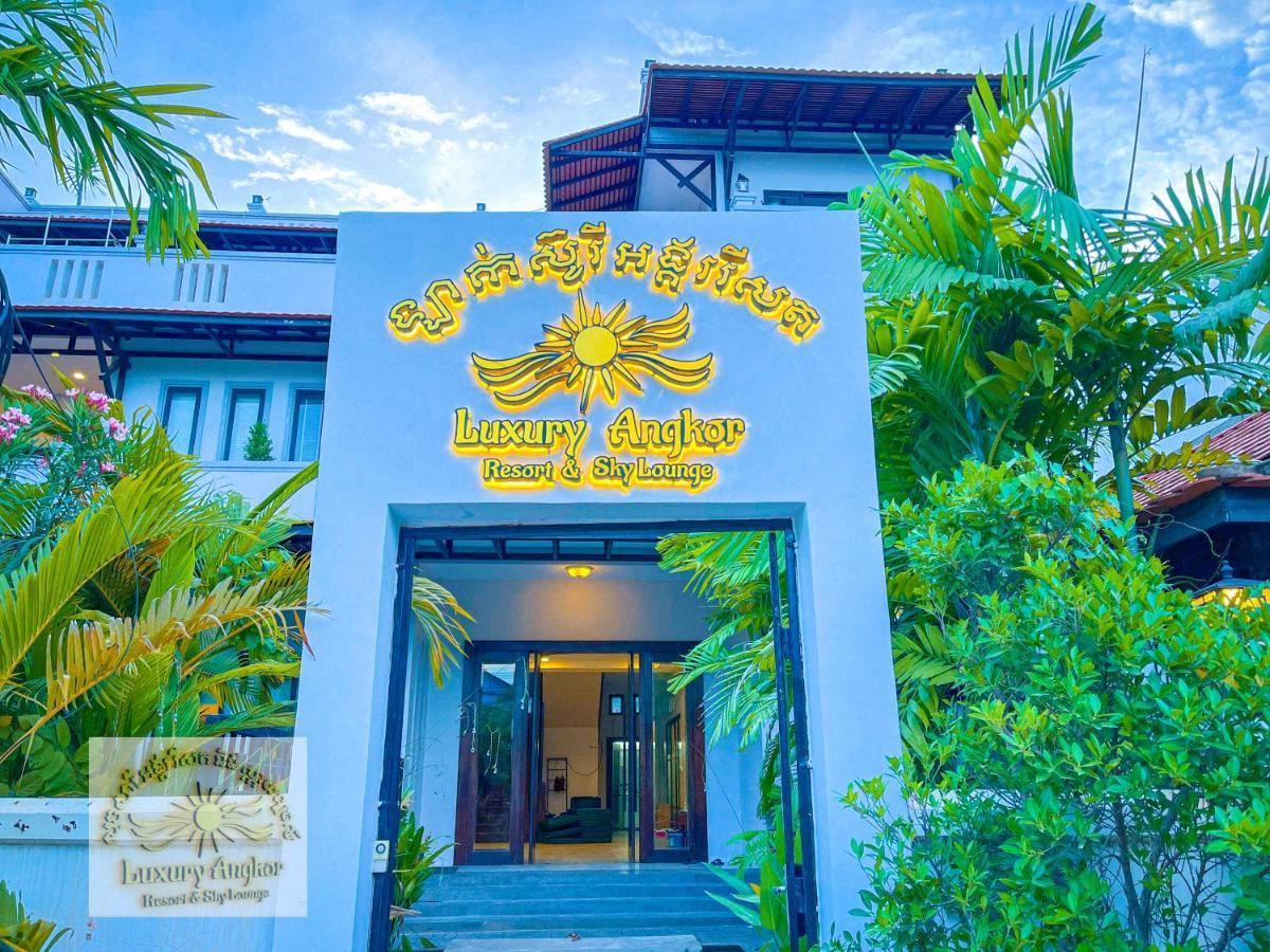 Luxury Angkor Resort & Sky Lounge Siem Reap Exterior foto