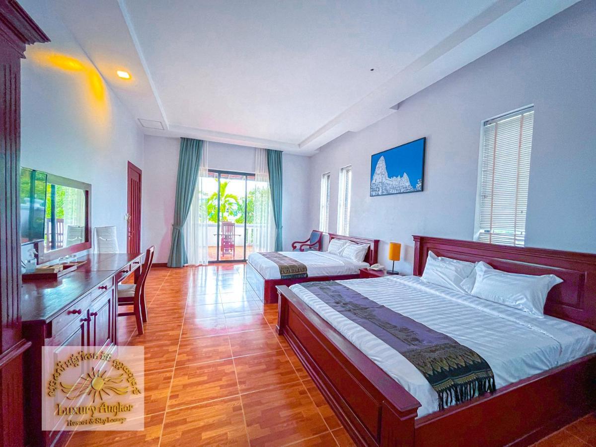 Luxury Angkor Resort & Sky Lounge Siem Reap Exterior foto